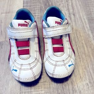 Infant size 6 puma tennis shoes